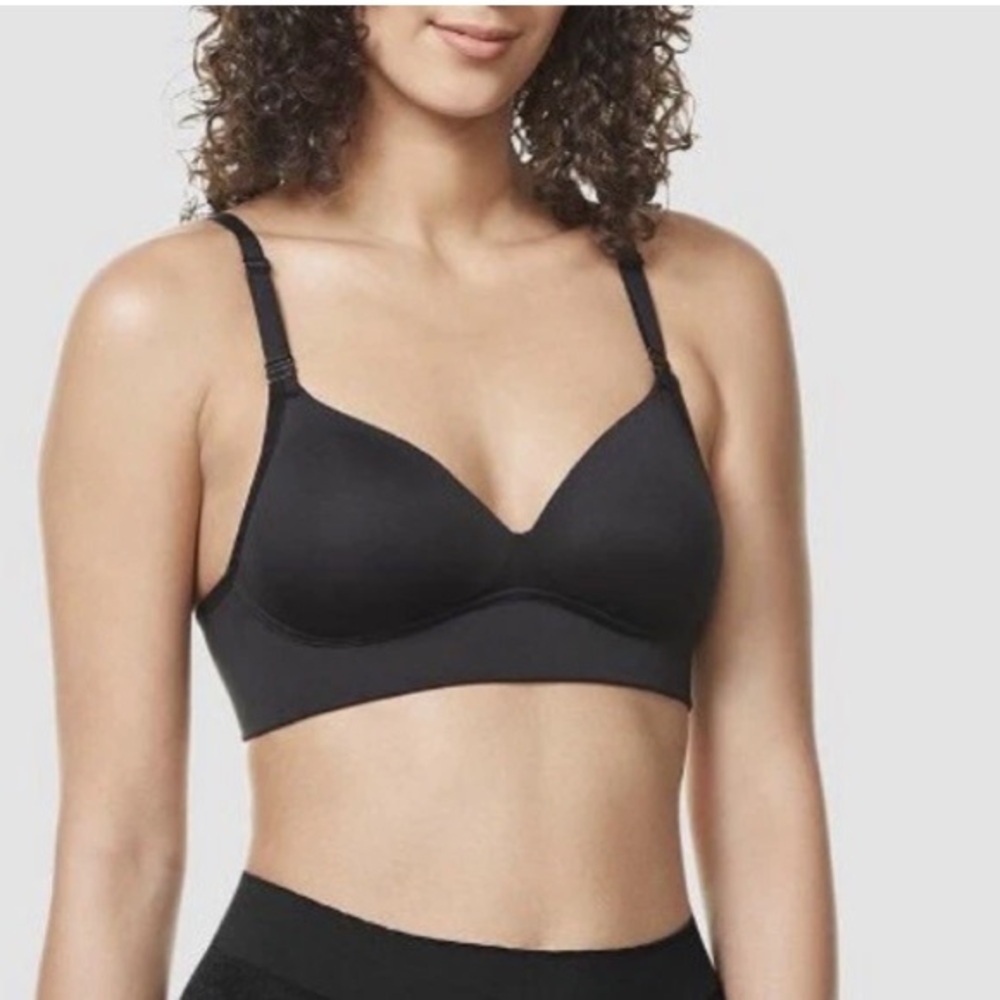 Warner’s Bra Women's Black 40D Simply Perfect Longline Convertible Wire-free
